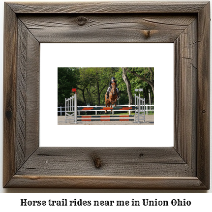 horse trail rides near me in Union, Ohio